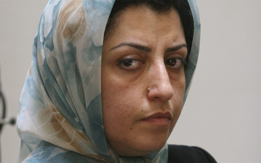 जेलमा रहेकी ईरानी अधिकारकर्मी नर्गिसलाई नोवेल शान्ति पुरस्कार
