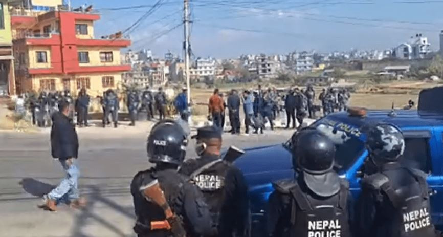 निषेधाज्ञा तोडेर प्रदर्शन गर्ने राप्रपाको घोषणापछि काठमाडौंमा सुरक्षा व्यवस्था कडा