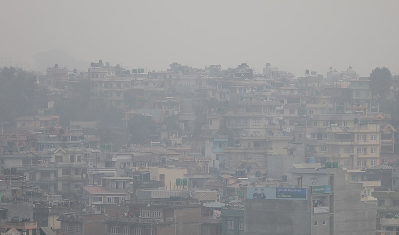 काठमाडौं विश्वका वायु प्रदूषित शहरको सूचिमा पहिलो