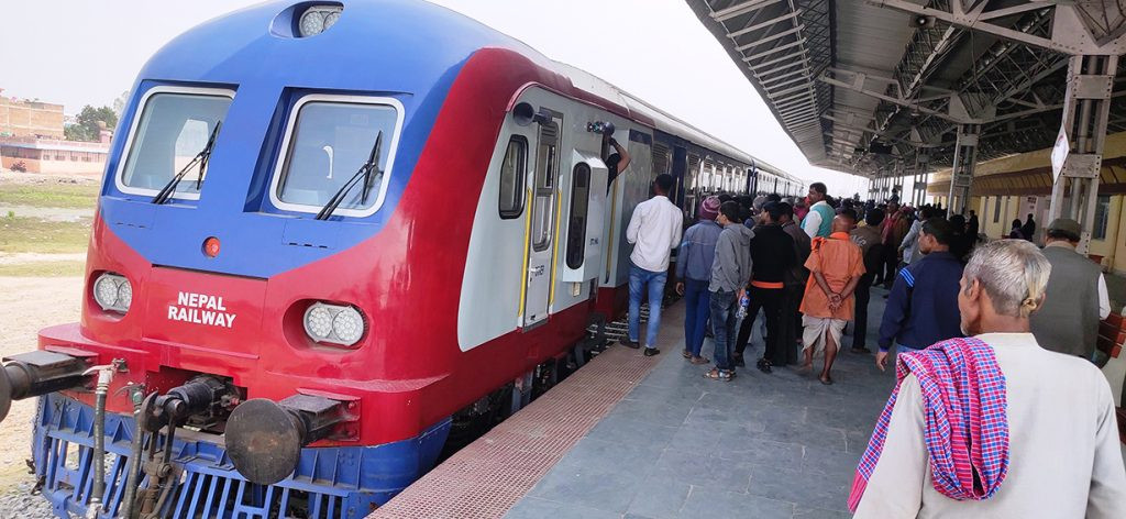 भंगहा–जनकपुर–जयनगर रेल सेवा तीन दिनका लागि बन्द