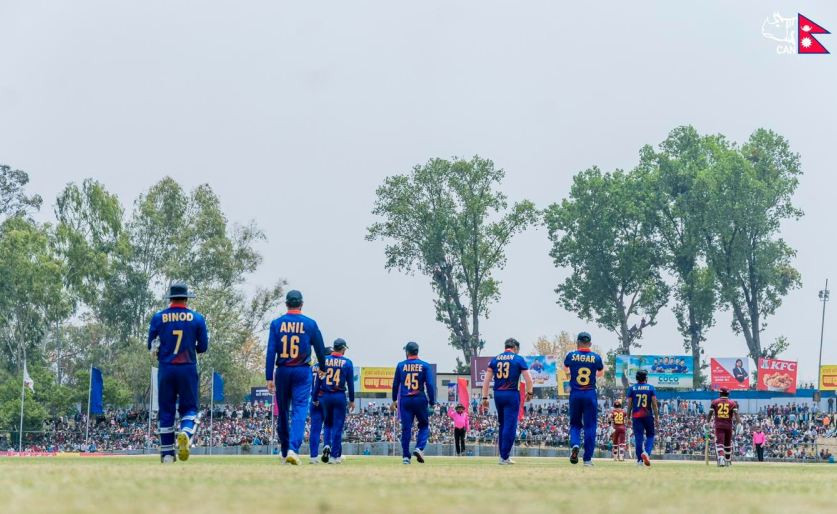 विश्वकप अघि वेष्टइण्डिज एसँग आज अन्तिम टी-२०  खेल्दै नेपाल