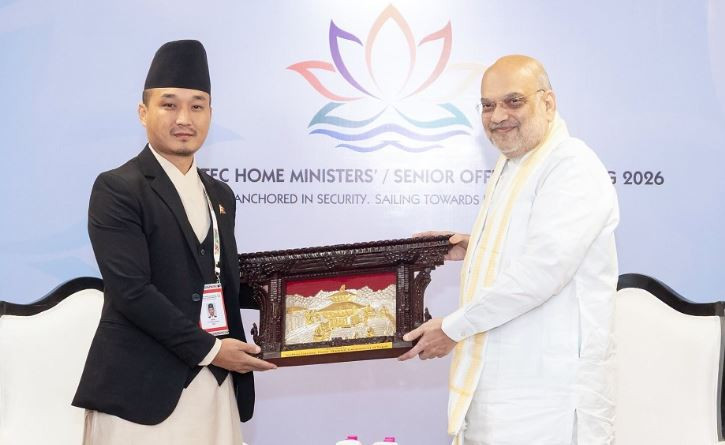 गृहमन्त्री सुधन गुरुङ र भारतीय समकक्षी अमित शाहबिच दिल्लीमा भेटवार्ता