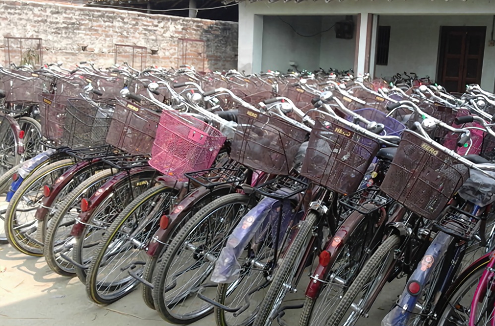 किन लुकाइयो 'बेटी'का नाममा किनिएका ५ हजार साइकल !