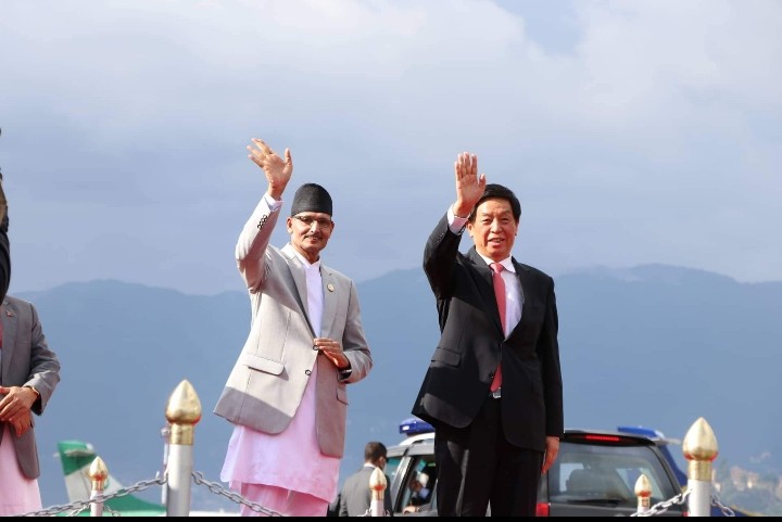 चिनियाँ नेता ली काठमाडौंमा,भोलि देउवा,ओली र प्रचण्डलाई भेट्ने