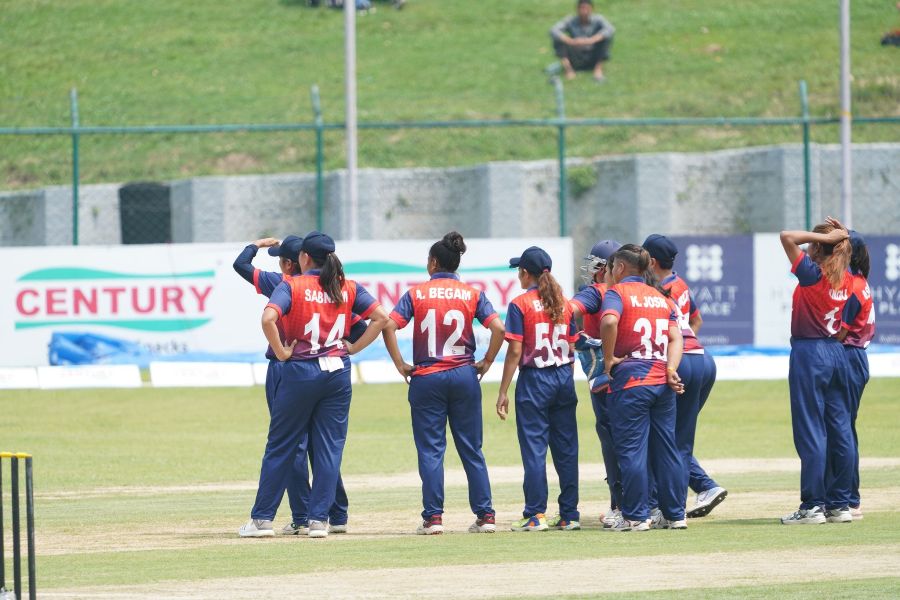 नेपाली राष्ट्रिय महिला क्रिकेट टोली युगाण्डासँग १२ रनले पराजित